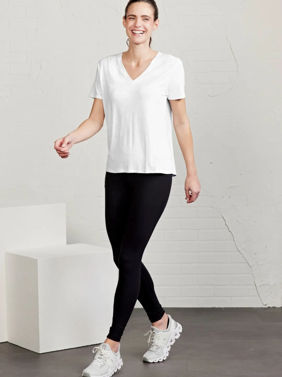 Women tasc All Day V-Neck T-Shirt