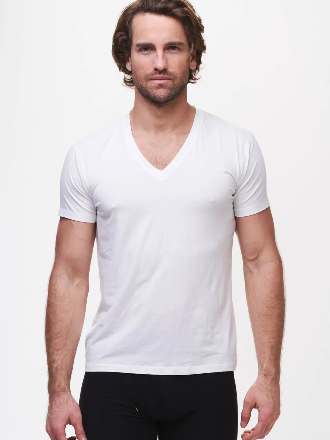 tasc BamBare Bamboo Comfort Deep V-Neck Undershirt - Performance