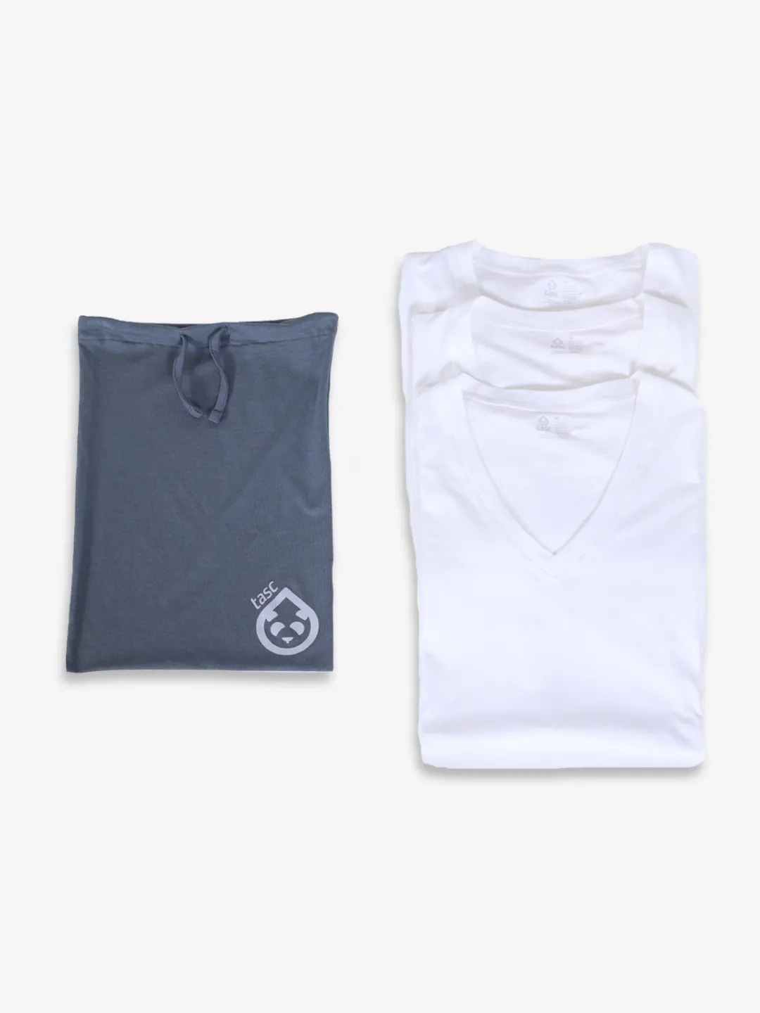 tasc BamBare V-Neck 3 Pack