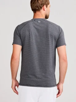 tasc Carrollton Fitness T-Shirt - Mini Stripe