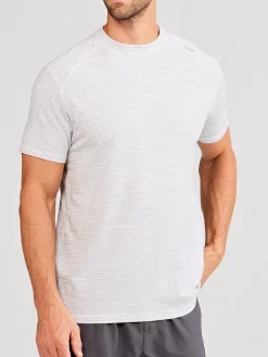 tasc Carrollton Fitness T-Shirt - Mini Stripe