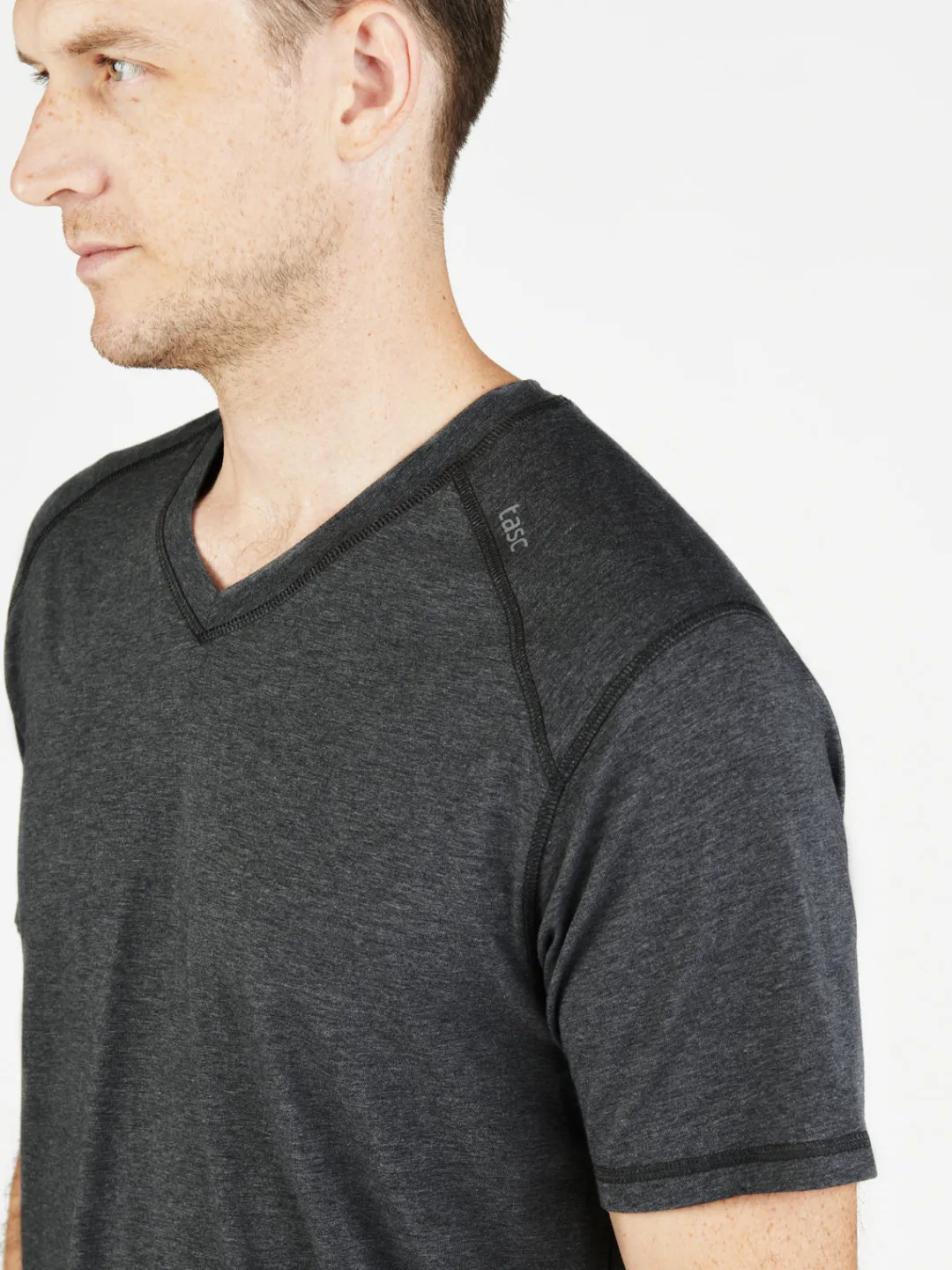 tasc Carrollton Fitness V-Neck T-Shirt | Men's Apparel | Performance