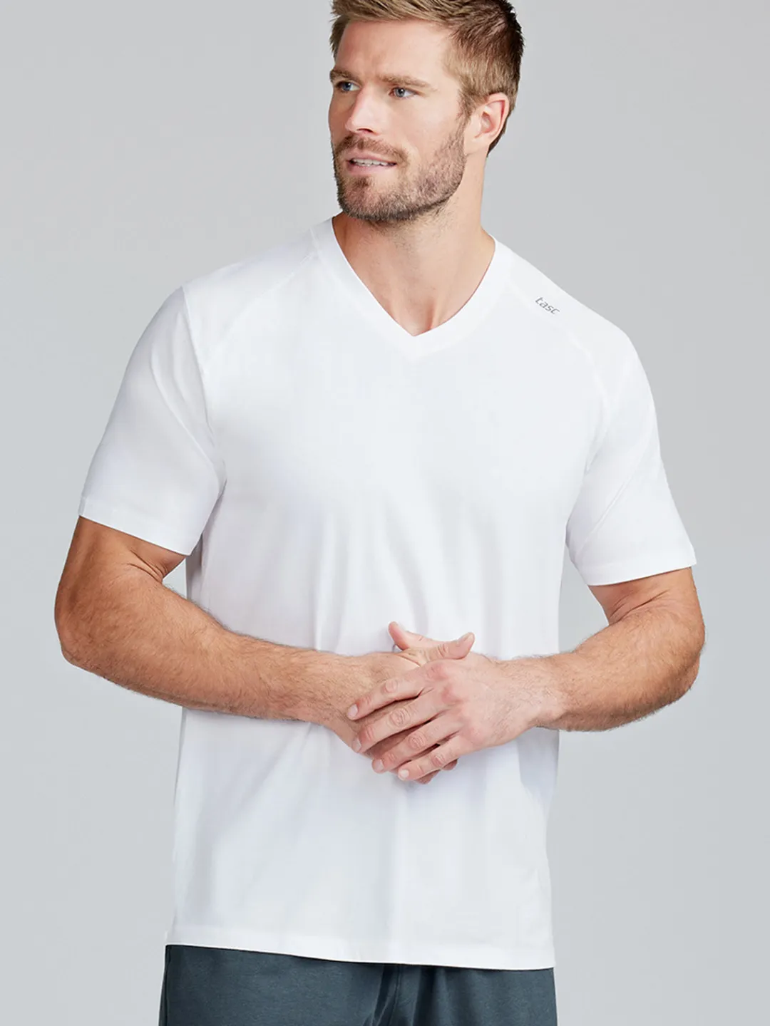 tasc Carrollton Fitness V-Neck T-Shirt | Men's Apparel | Performance