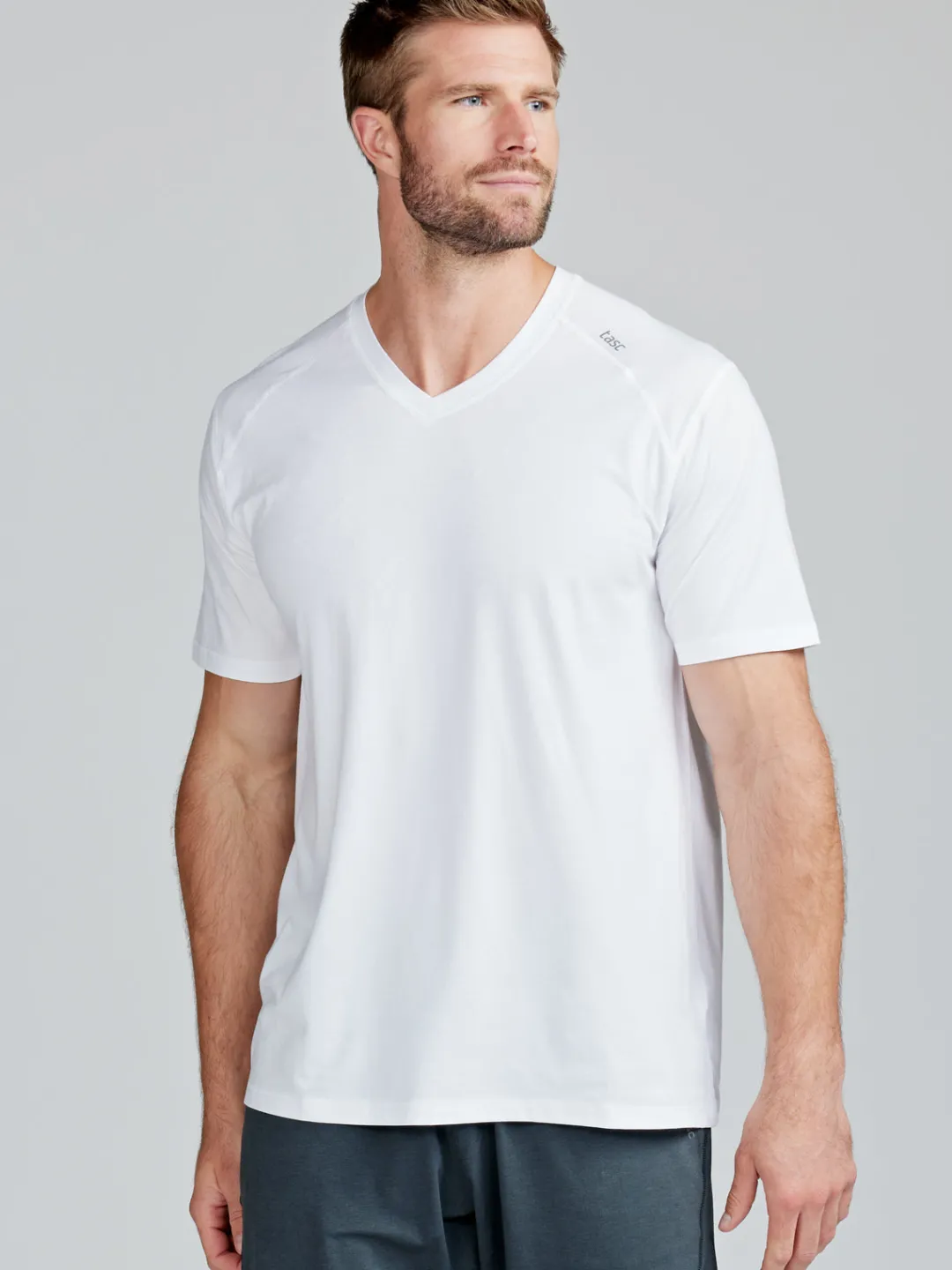 tasc Carrollton Fitness V-Neck T-Shirt | Men's Apparel | Performance