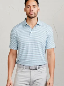 tasc Cloud Polo - Air Stripe