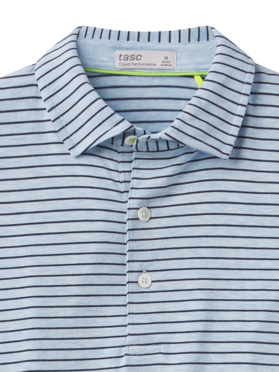 tasc Cloud Polo - Brookline Stripe