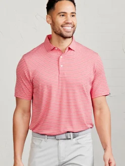 tasc Cloud Polo - Brookline Stripe