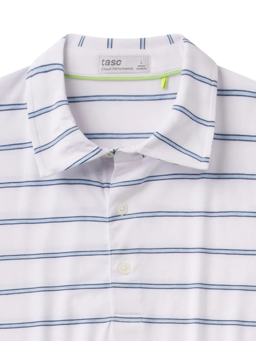 tasc Cloud Polo - Patriot Stripe
