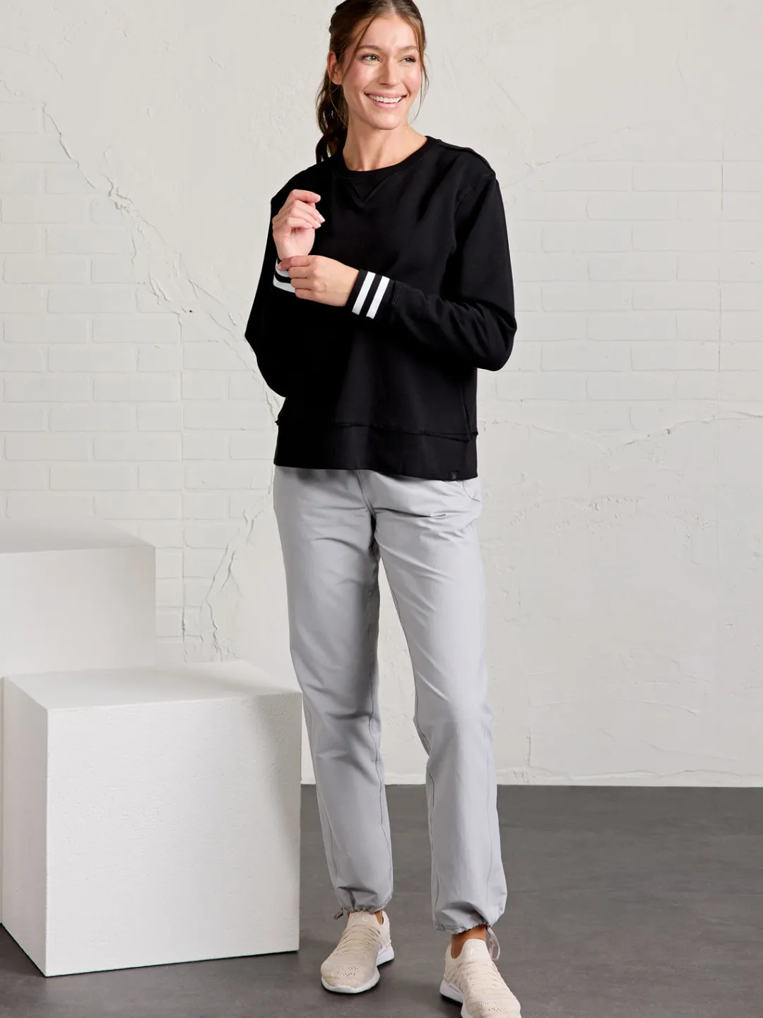 Women tasc Clubhouse French Terry Sweatshirt