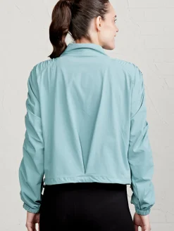 Women tasc Jet Set Ruched Windbreaker