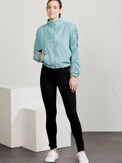 Women tasc Jet Set Ruched Windbreaker