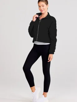 Women tasc Jet Set Ruched Windbreaker