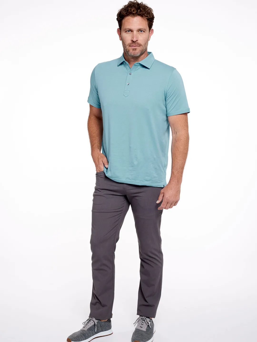 tasc Men's Everywear Polo | Sustainable Apparel | Performance