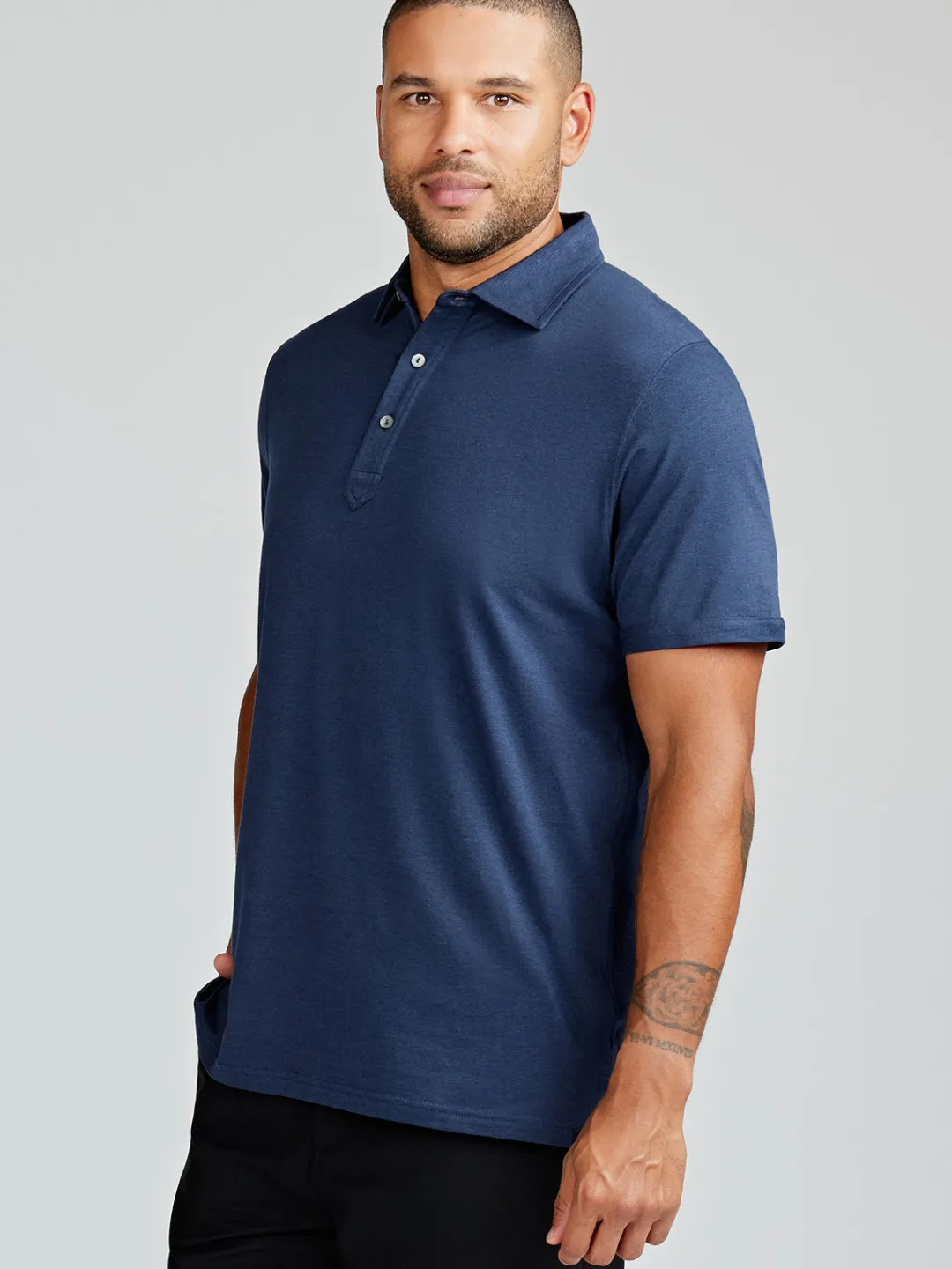tasc Men's Everywear Polo | Sustainable Apparel | Performance