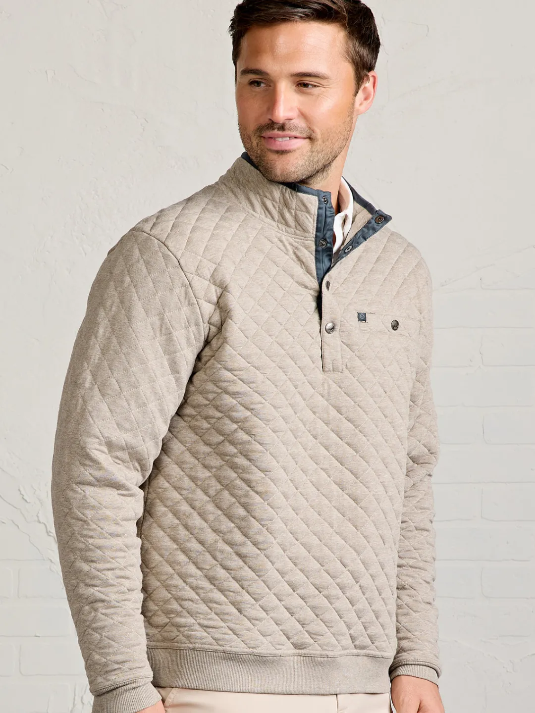 tasc Newport Soft Quilt Pullover