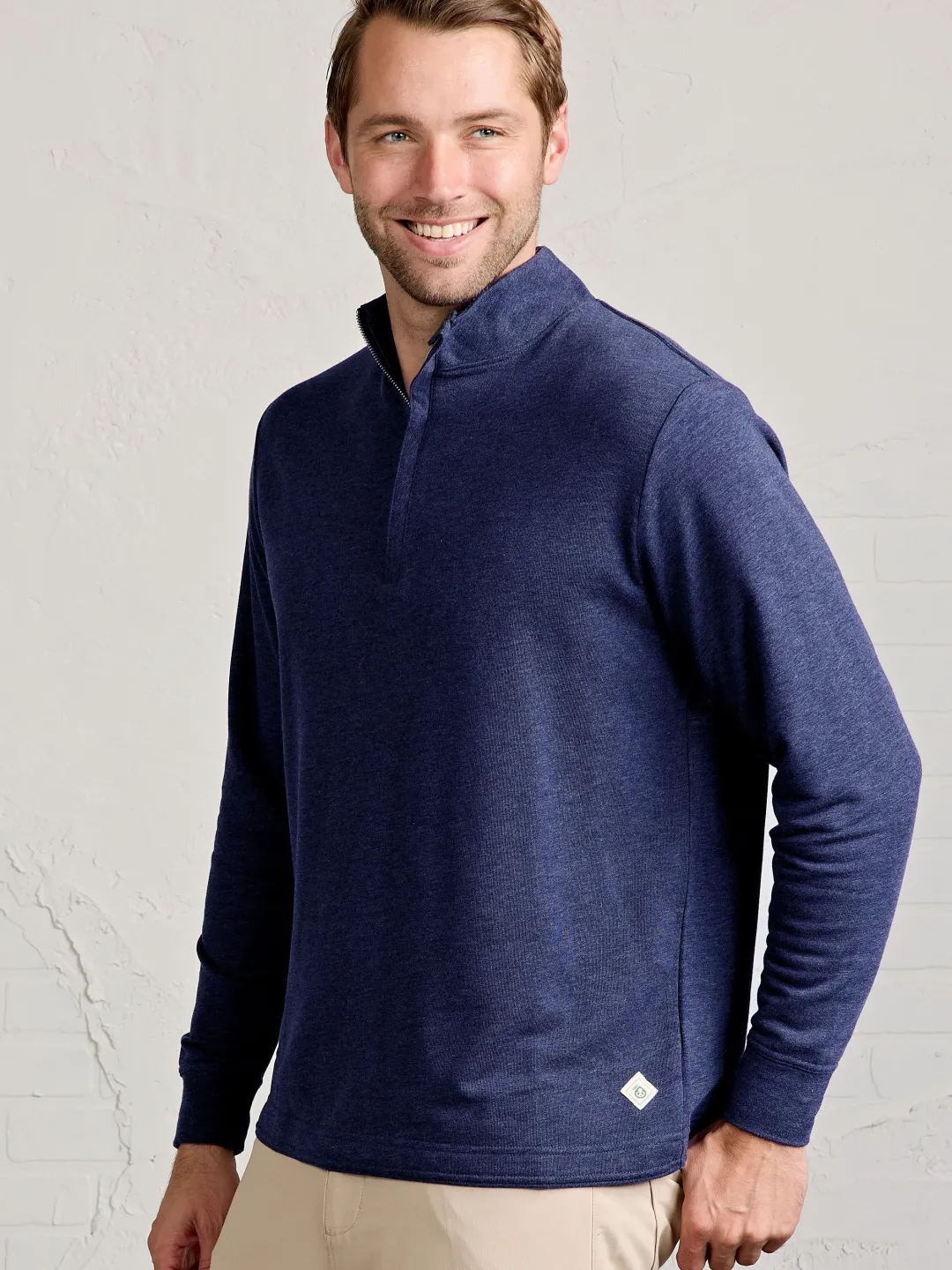 tasc Stadium French Terry Quarter Zip