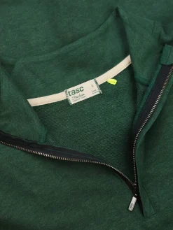 tasc Stadium French Terry Quarter Zip
