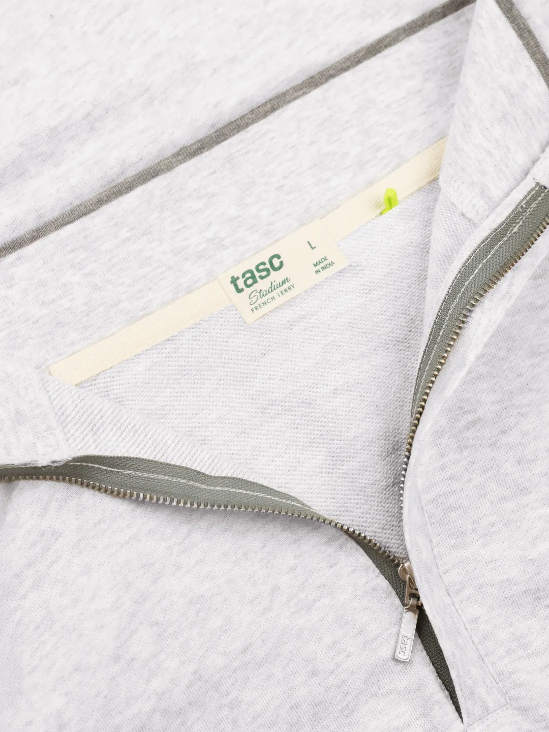 tasc Stadium French Terry Quarter Zip
