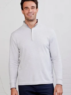 tasc Stadium French Terry Quarter Zip