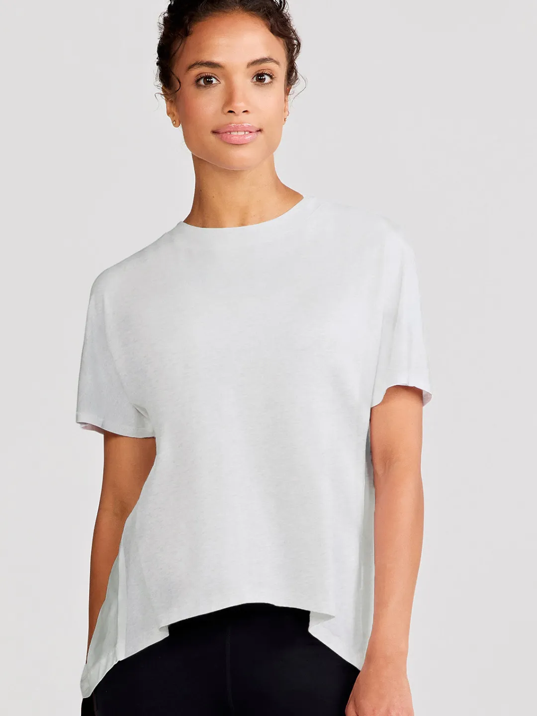 Women tasc Uptown Luxe Cross Back T-Shirt