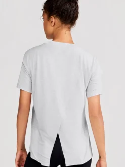 Women tasc Uptown Luxe Cross Back T-Shirt