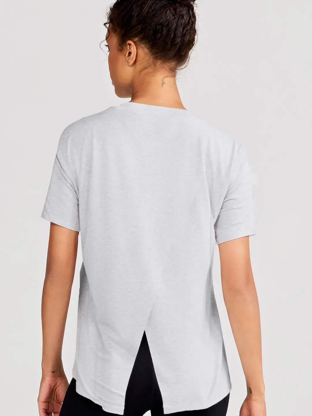 Women tasc Uptown Luxe Cross Back T-Shirt