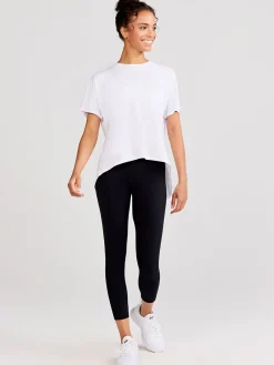 Women tasc Uptown Luxe Cross Back T-Shirt