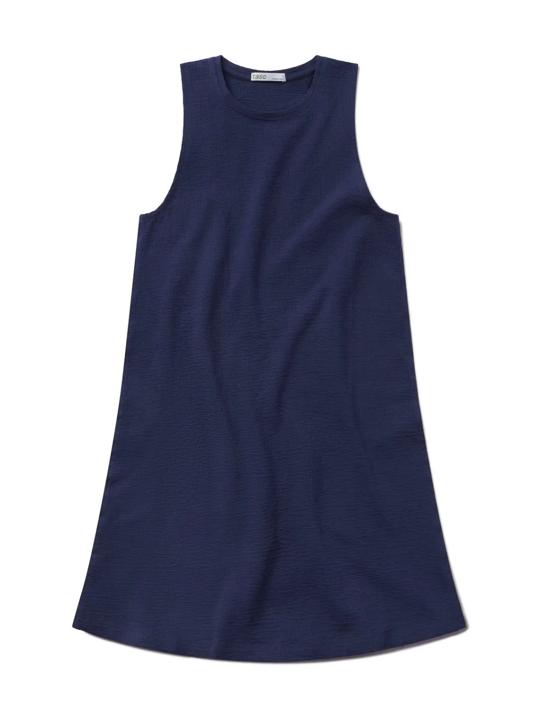 Women tasc Villa Knit Seersucker Sleeveless Dress