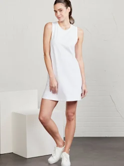 Women tasc Villa Knit Seersucker Sleeveless Dress
